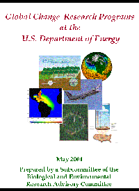 Global Change Research Programs at the U.S. Department of Energy May 2001